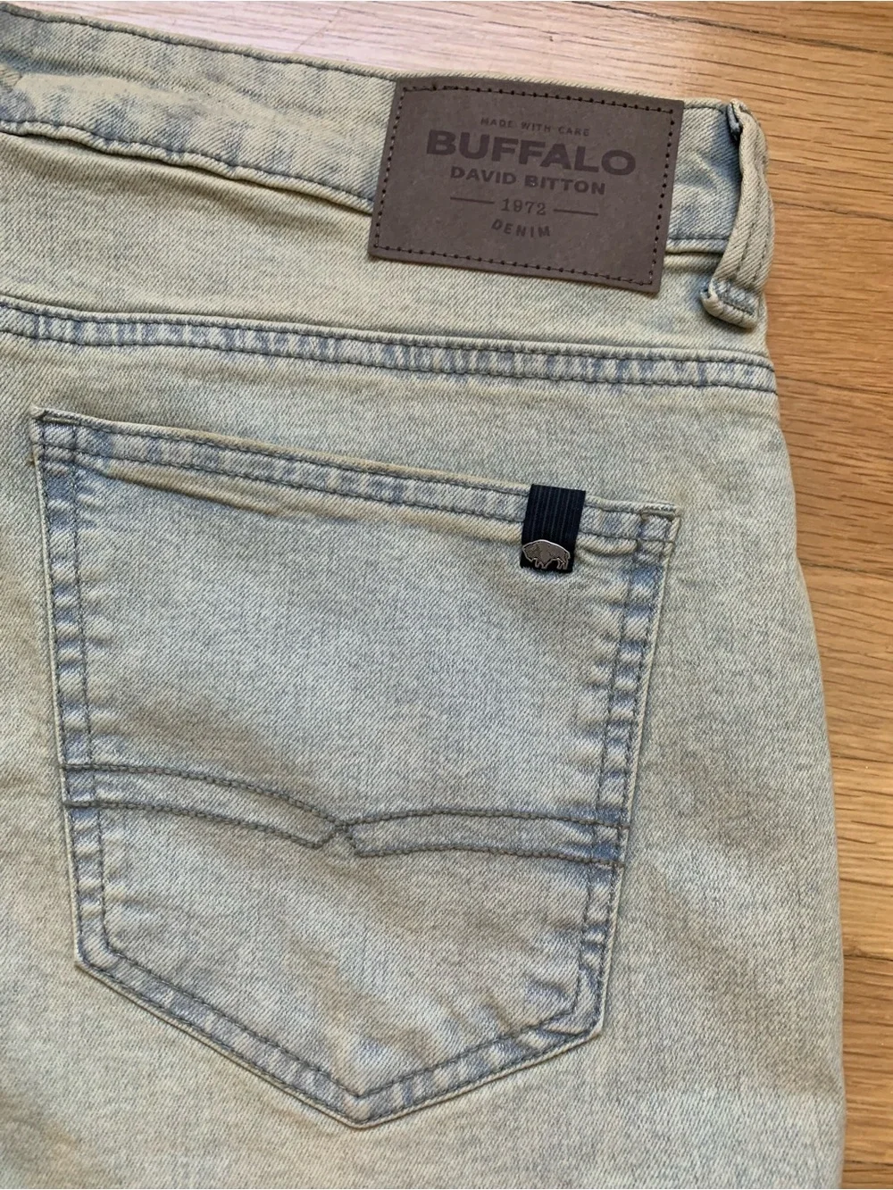 NWT Buffalo David Bitton Slim Boot King Jeans in Mens Size 32x30 (31”)